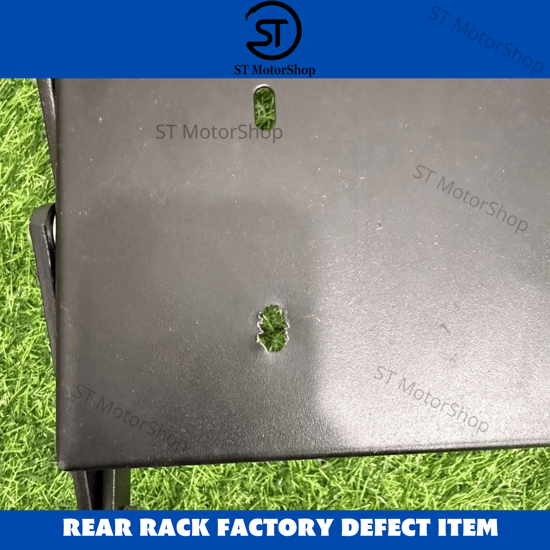 RAPIDO Adjustable Rear Rack Motorcycle Monorack Defect Item Rak Defect ...