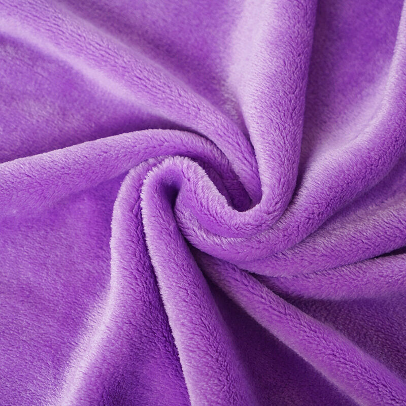 Selimut Baldu Gebu Thickene Coral Fleece Solid Color Air Conditioning ...