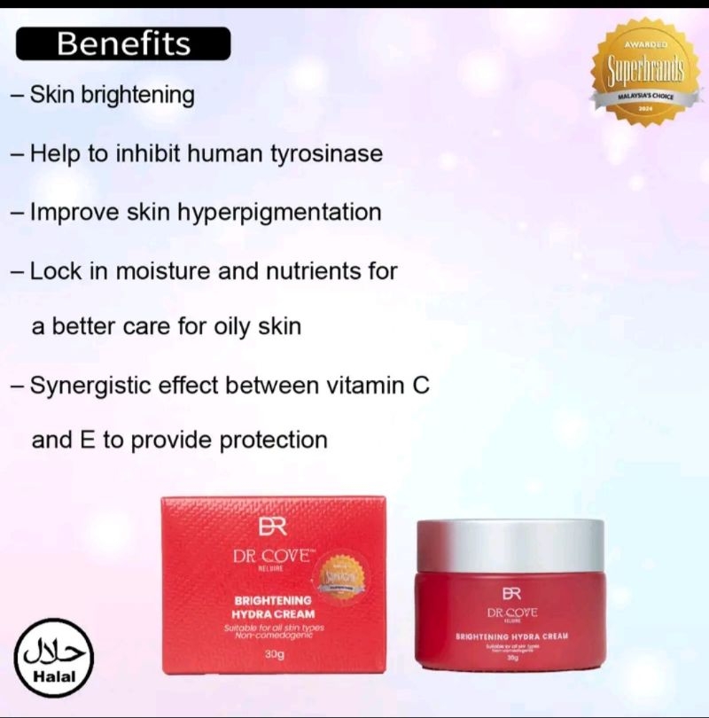DR COVE RELUIRE BRIGHTENING SET | Shopee Malaysia