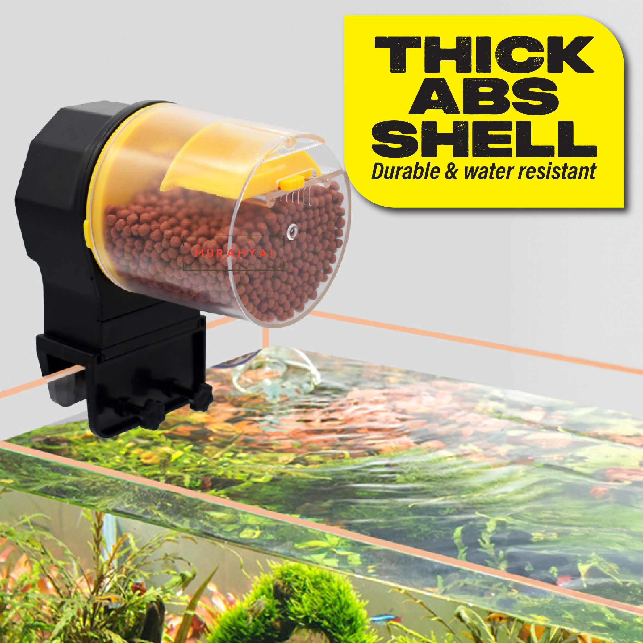 Fish Feeder Besar Automatic Aquarium Goldfish Smart Timing Auto Feeder