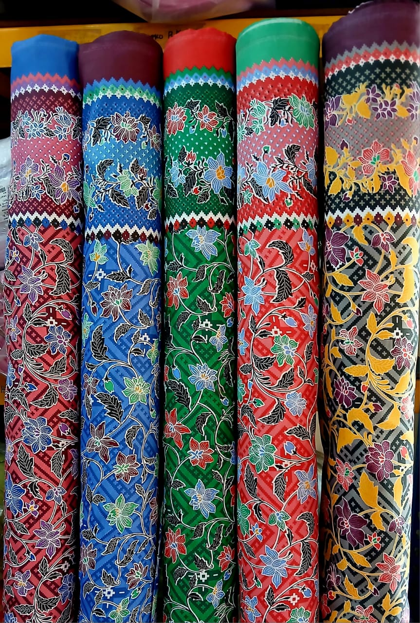 KAIN BATIK COTTON POLYESTER 48INCI READY STOCK | Shopee Malaysia