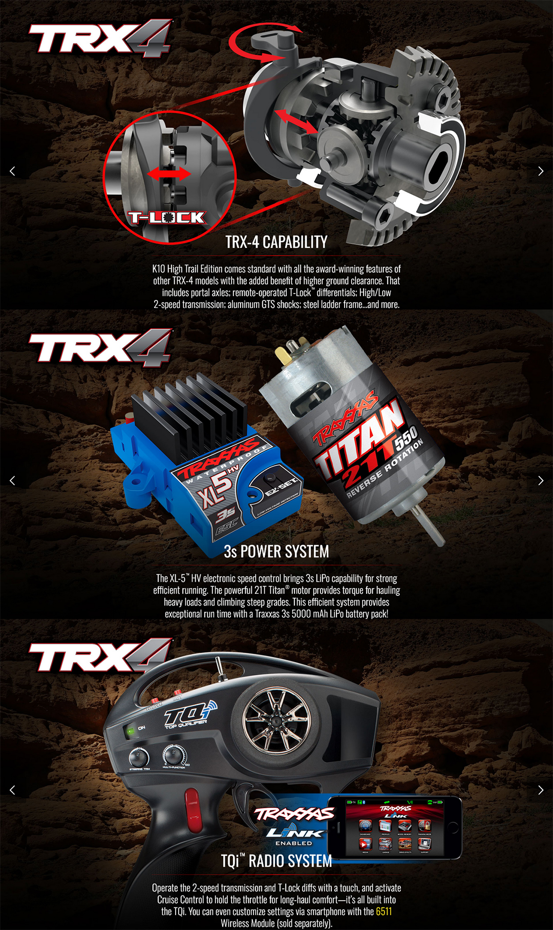 TRAXXAS TRX4 LAND ROVER DEFENDER 110 4X4 TRX-4 TRAIL CRAWLER TRUCK RTR TQi  2.4GHZ RADIO | RC CAR | Shopee Malaysia