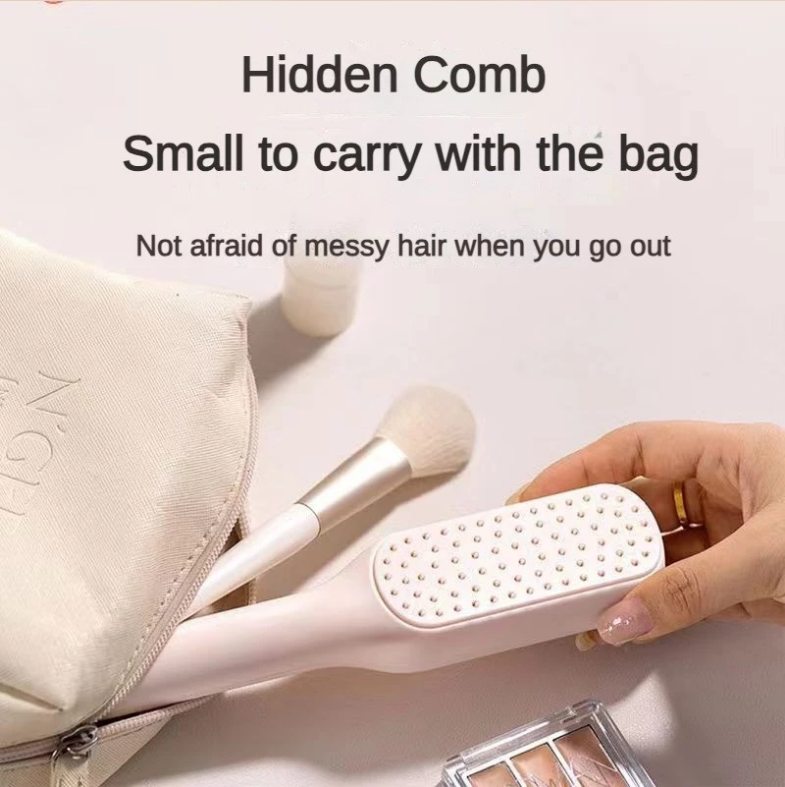 COD Retractable Magic Comb Hair Cleaning No Hair Damage Anti-Static ...