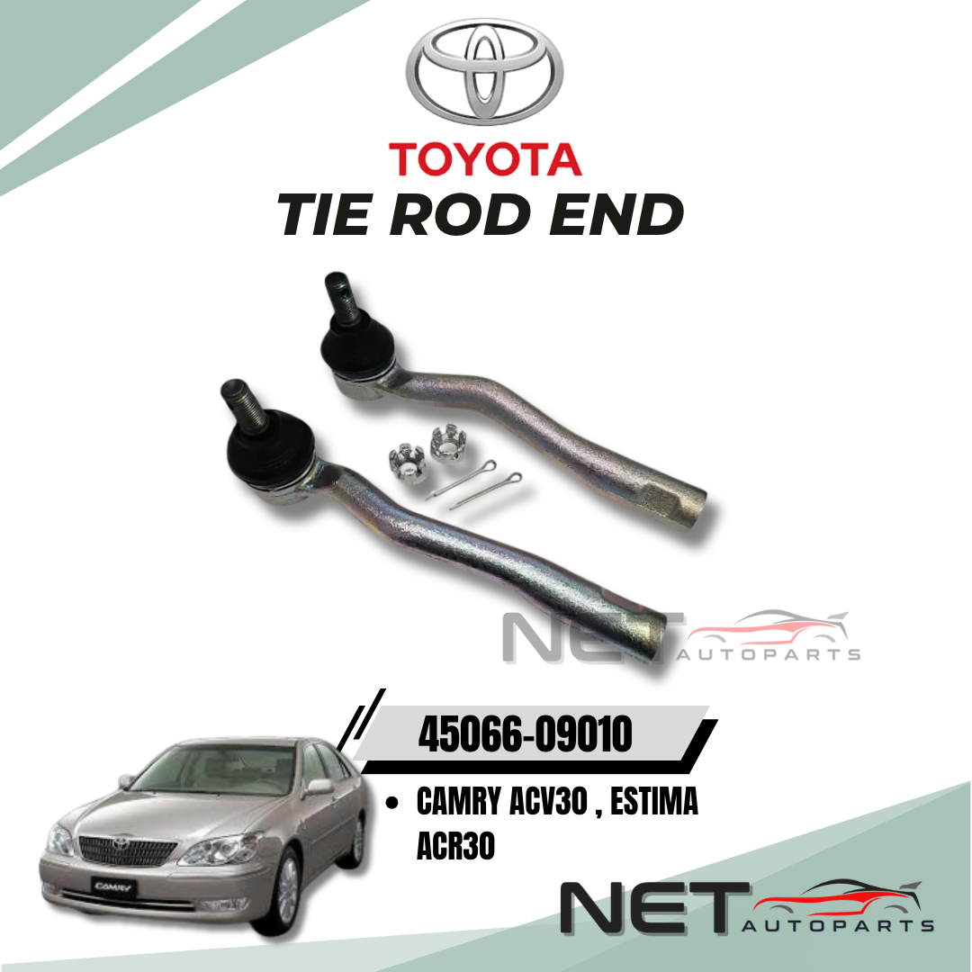 TIE ROD END SET LH & RH TOYOTA CAMRY ACV30 , ESTIMA ACR30 (45066-09010 ...