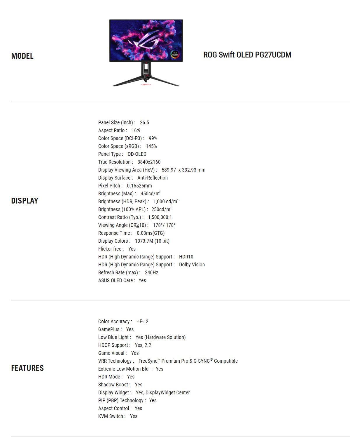 ASUS 27