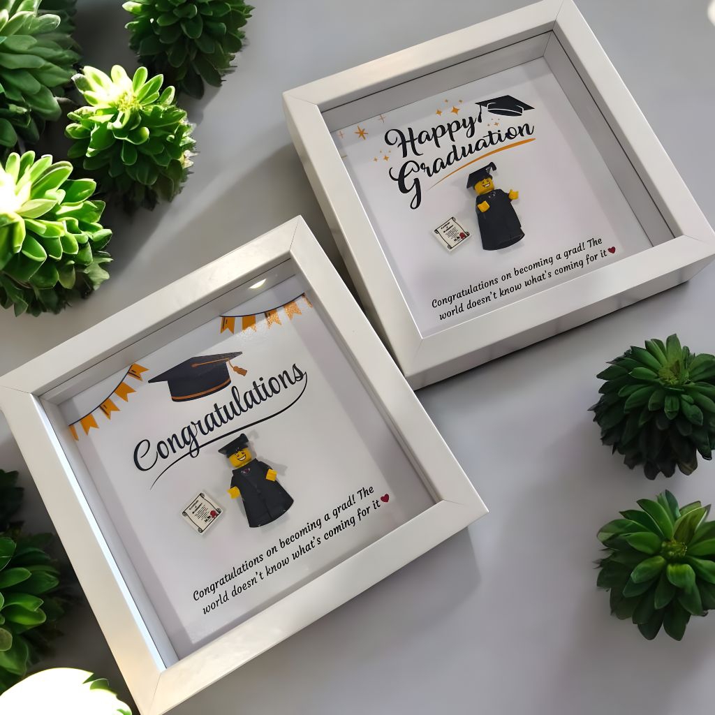 PHOTO FRAME LEGO GRADUATION 🎓 Special gift | Shopee Malaysia