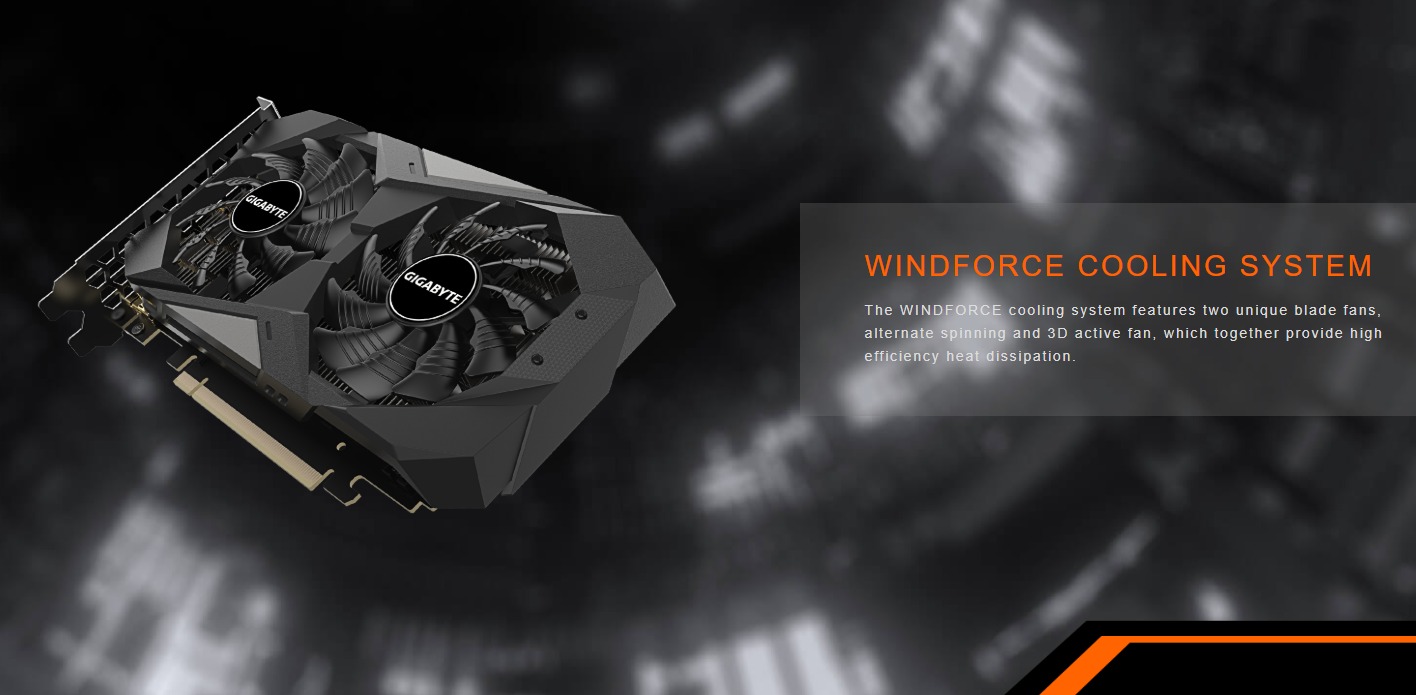 Gigabyte RTX 3050 Windforce OC V2 6GB GDDR6 Graphic Card Dual Fan ...