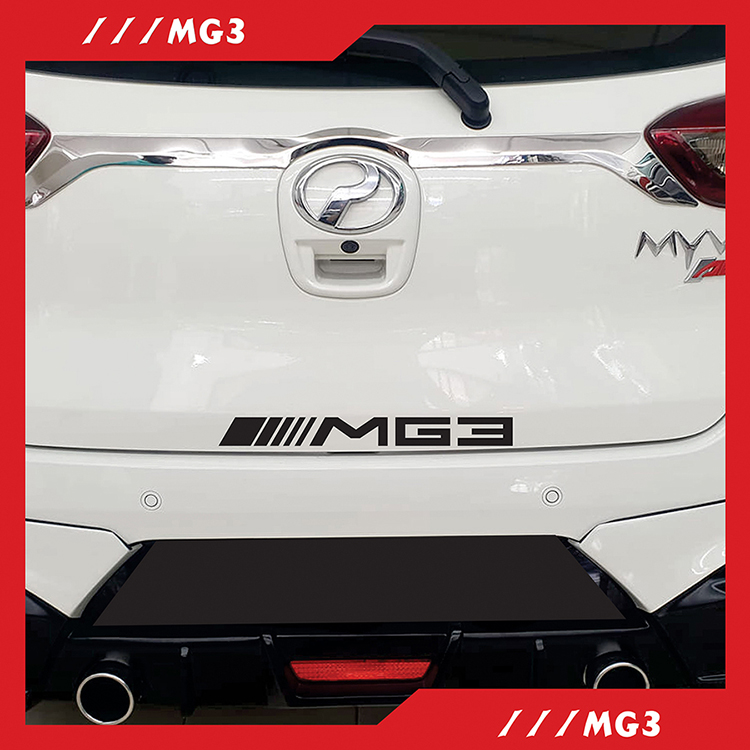 STIKER MYVI MG3 CAR STICKER, PELEKAT LUAR, Kereta Perodua, STIKER ...