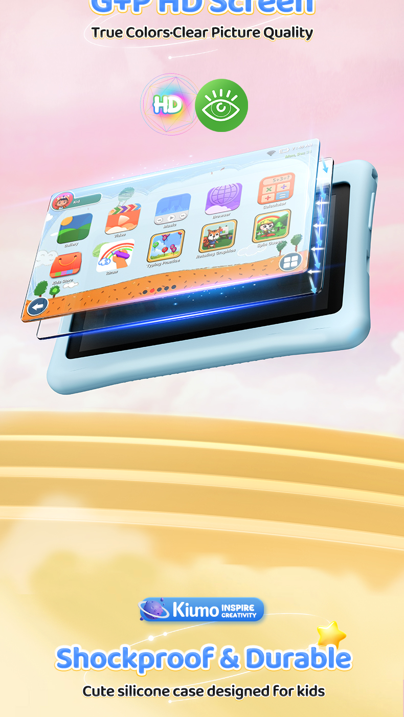 Kiumo tablet for kids Tablet Education tablet android tab Learning ...