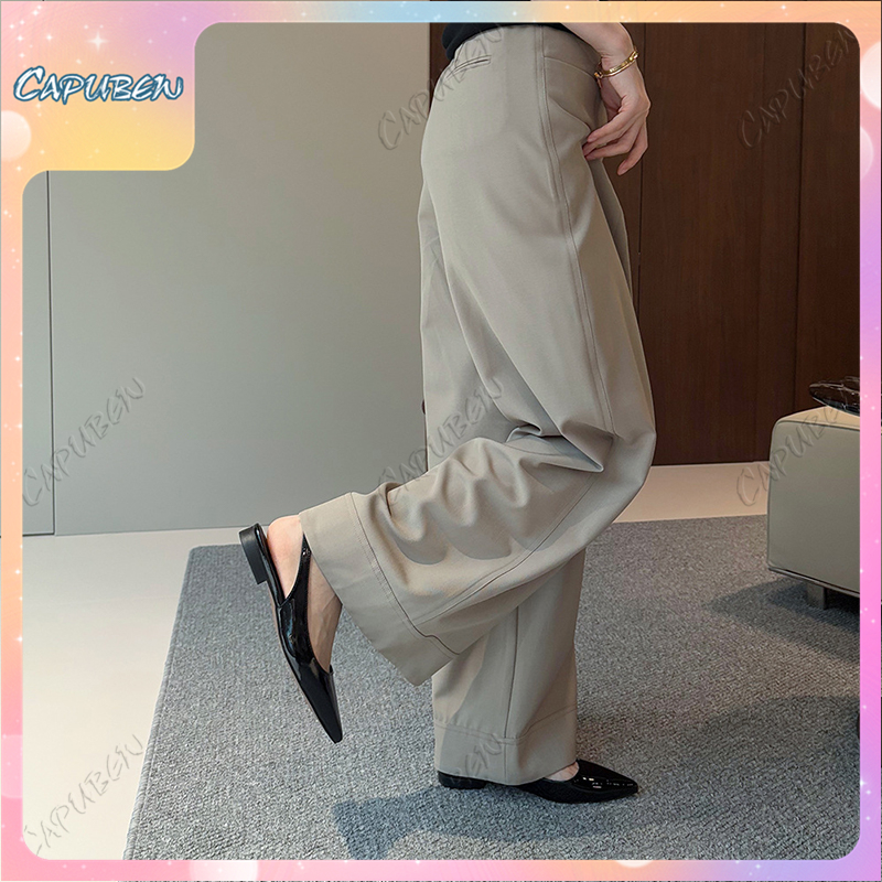 CAPUBEW Sandals for Women Rubber Temperament Anti-slip Breathable ...