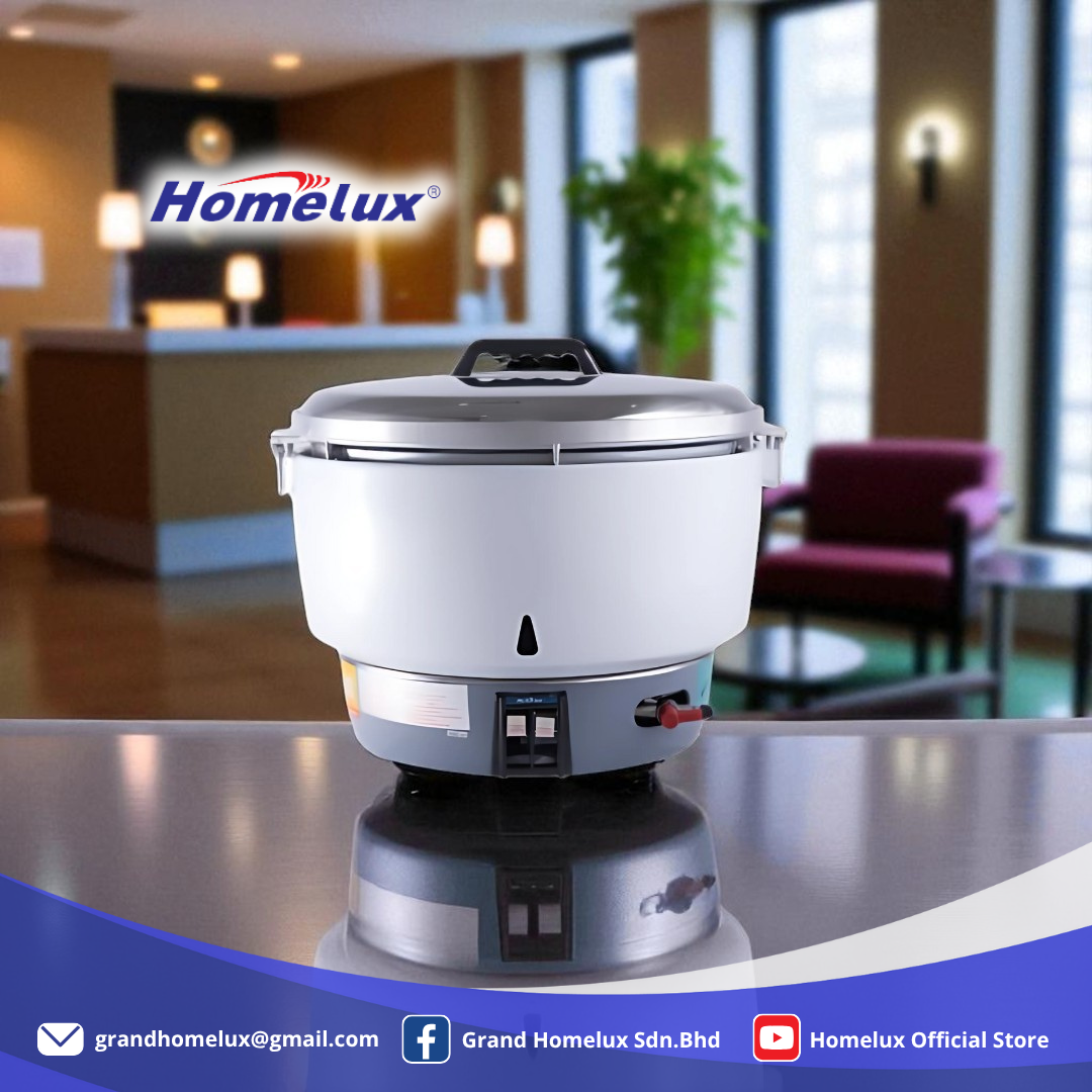 HOMELUX COMMERCIAL GAS RICE COOKER HGRC SERIES HGRC-10 PERIUK NASI ...