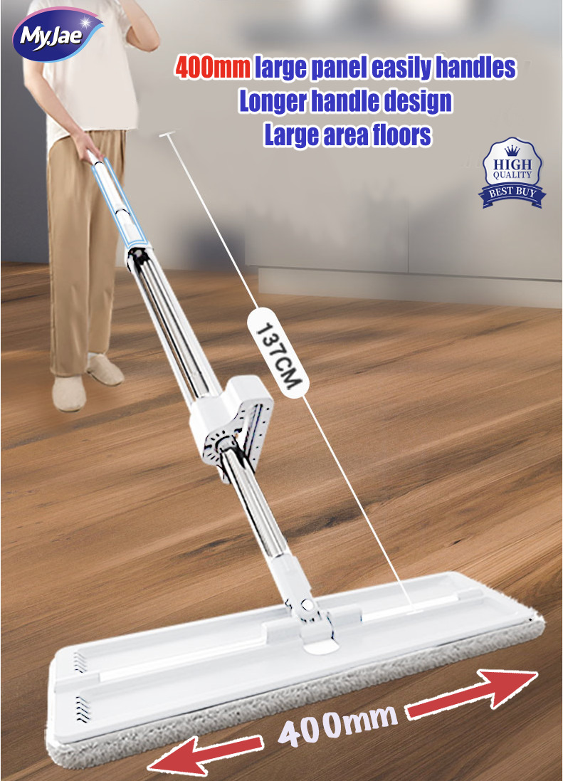 MyJae Slide Clean Magic Fiber Mop 400Plus | Shopee Malaysia