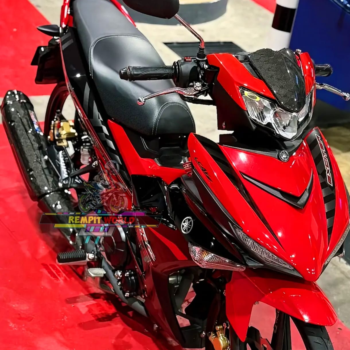 COVER SET Y15ZR V1 V2 EXCITER RC MERAH VIETNAM 100%ORIGINAL RAPIDO ...