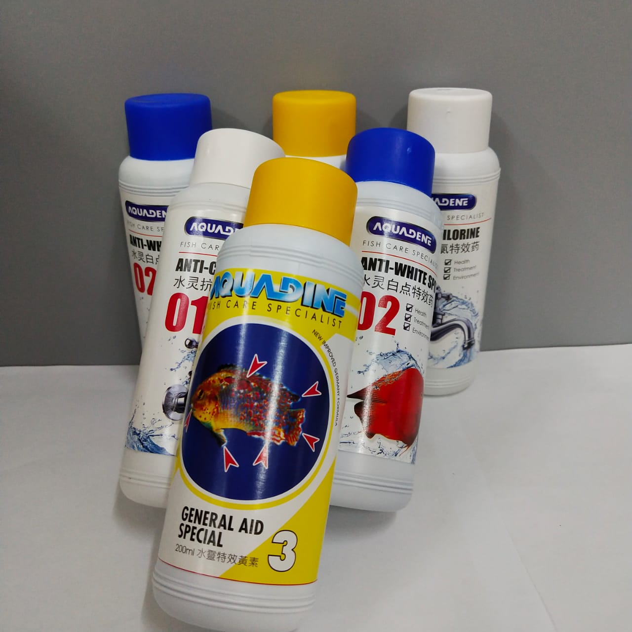 QUADENE Rawat Bintik Putih AQUADENE White Spot Remover Anti-Chlorine ...