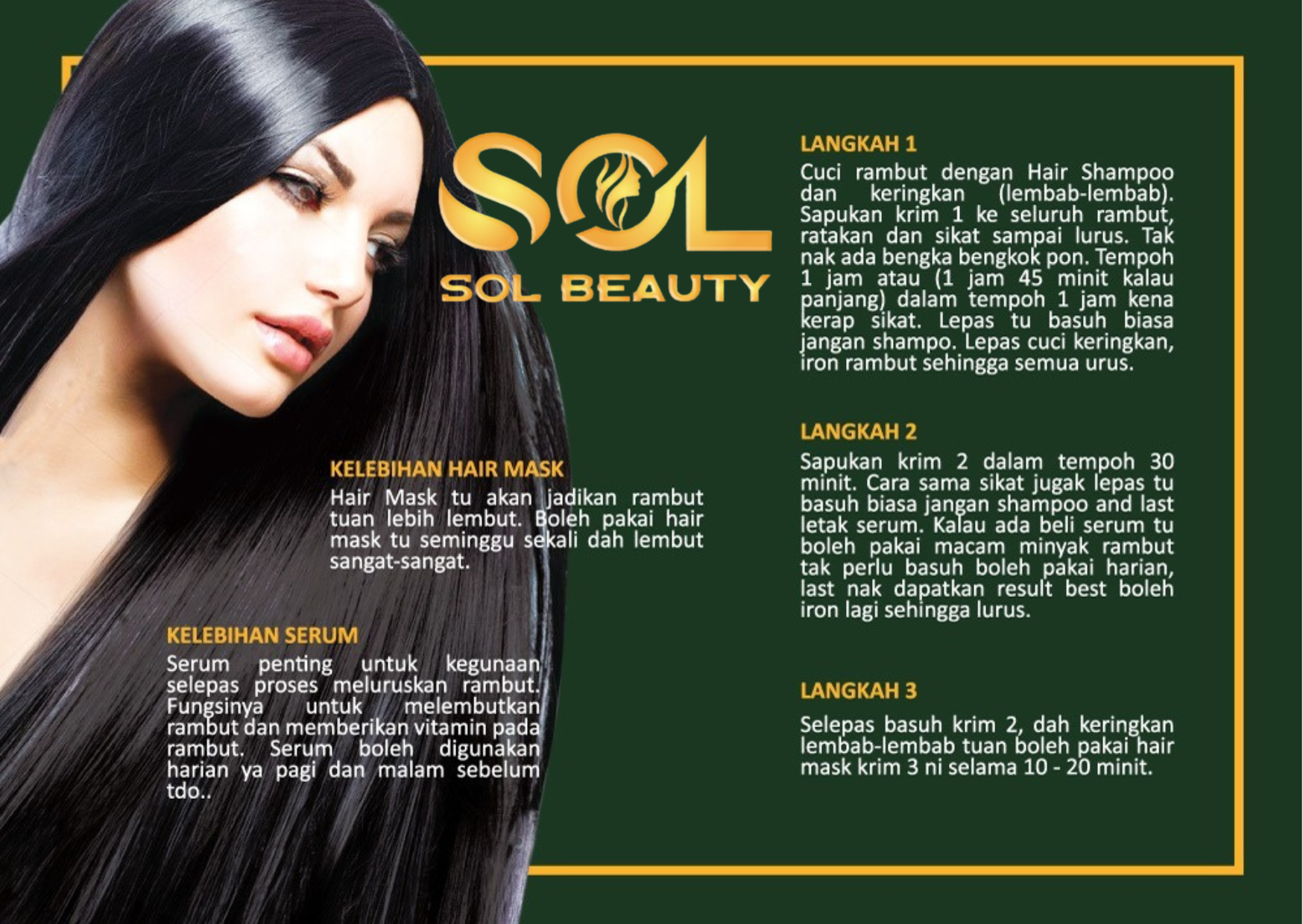 TA'SOL Hair Rebonding Straighteners Ubat Krim pelurus rambut -Pelembut ...