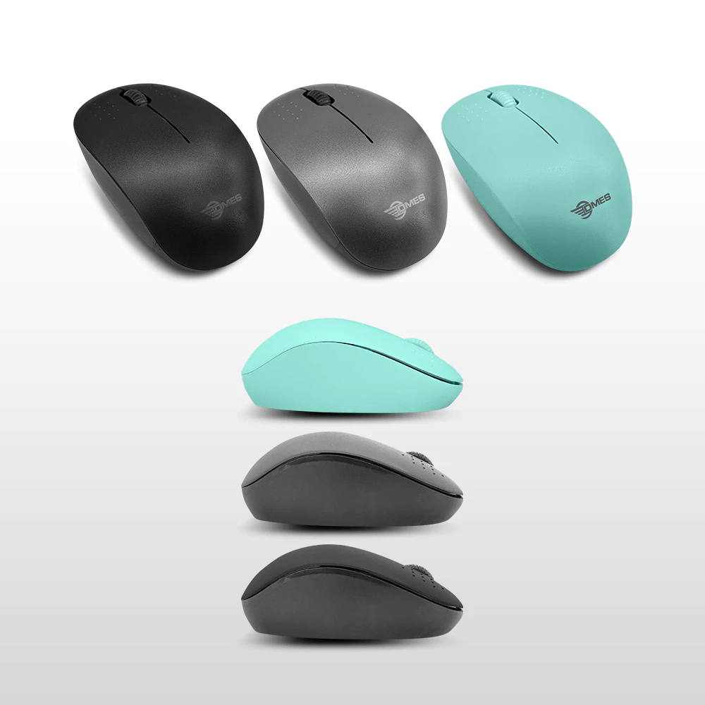 Dmes DMS1-M1 Wireless Mouse 2.4GHz Connection 1200 DPI Ambidextrous ...