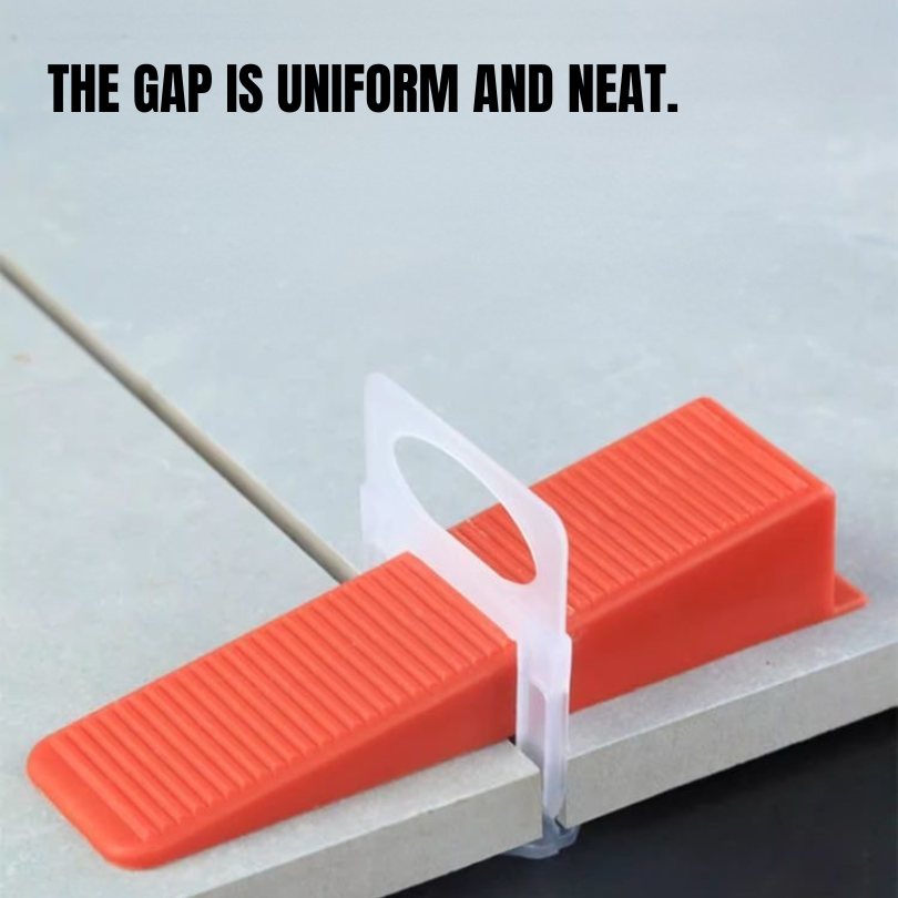 🐼 [1BAG] Square WEDGE tile LEVELING TILE SPACER / LEVELING SYSTEM (1 ...