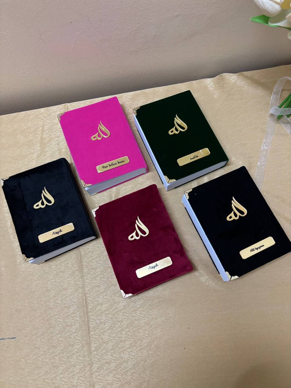 Al Muallim Al Quran Baldu A5 A6 Free Custom Engrave Ukir NamaTerjemahan ...