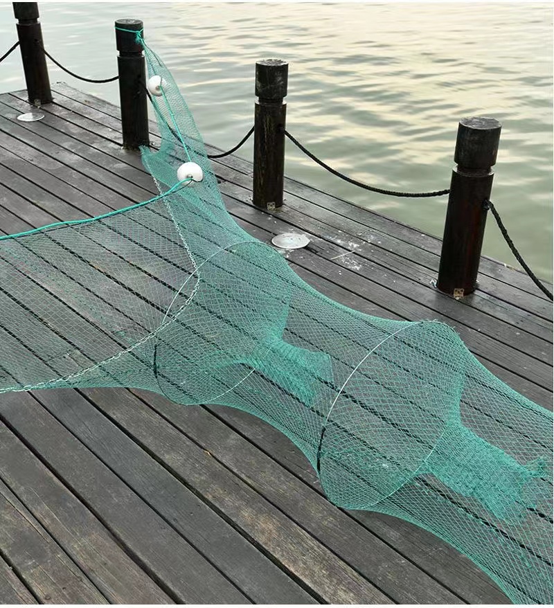 Large Imported Folding Fishing Net Trap Pukat Tahan Ikan Large-mouthed ...