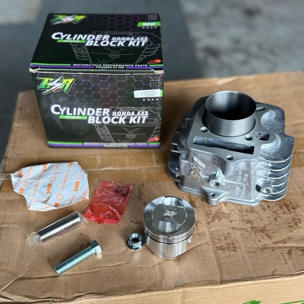 ESR MOTOR BLOCK EX5 DREAM EX5 CLASS 1 53MM 56MM 57MM 58MM 56+3MM 57+3MM ...