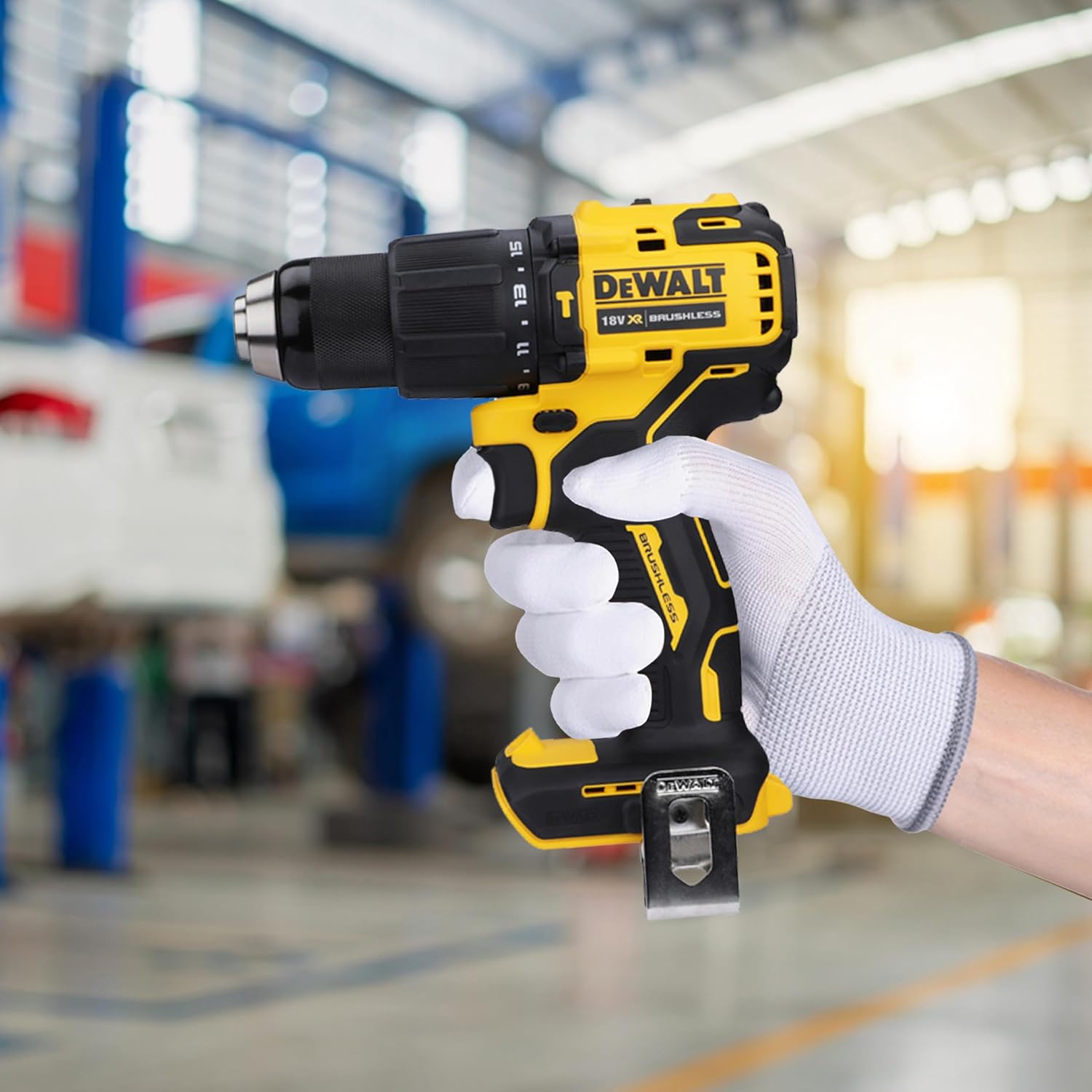 DEWALT DCD709N-XJ 18V/20V XR Compact Brushless Hammer Drill Driver ...