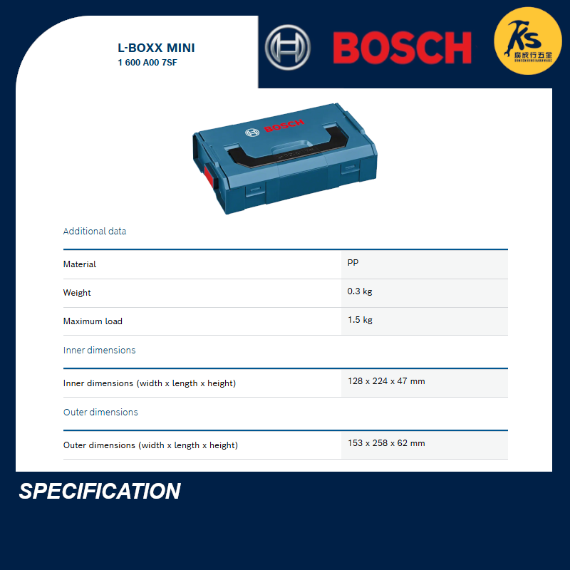 BOSCH L-BOXX Tool Storage L-BOXX Mini | 102 | 136 | 238 | 374 ( 1 600 ...