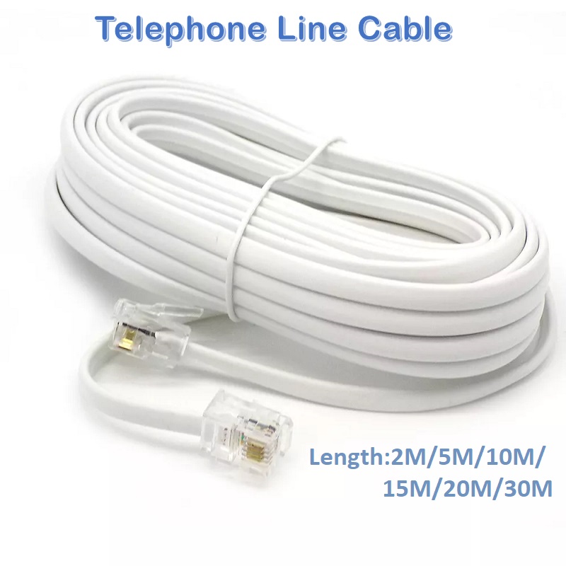RJ11 to RJ11 Cable Telephone Line Cable | Shopee Malaysia