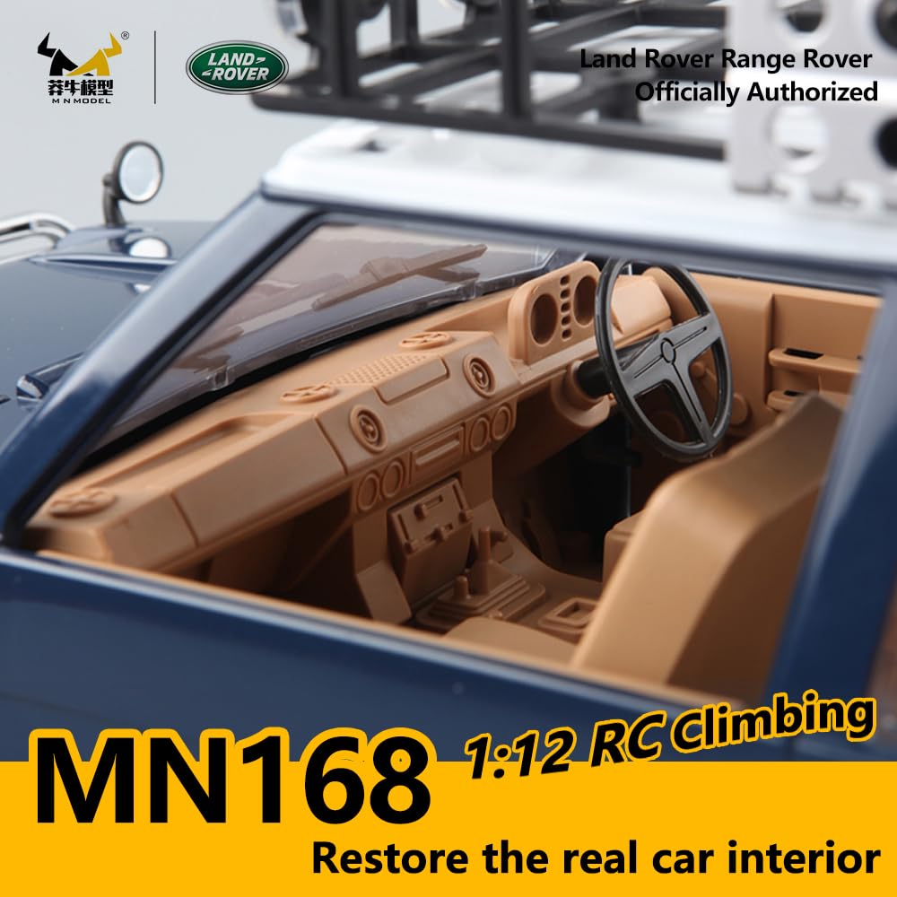 [NEW25] MN168 Land Rover 1:12 Beadlock Wheel RTR Version MN Model 2.4G ...