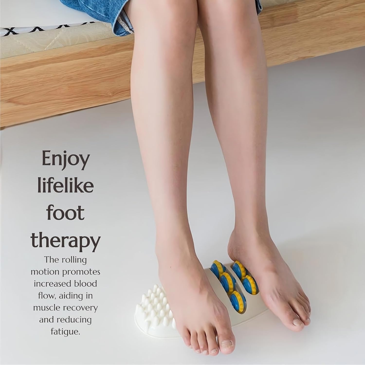 Foot Roller Massager Pad For Pain Relief Deep Relaxation Theraphy ...