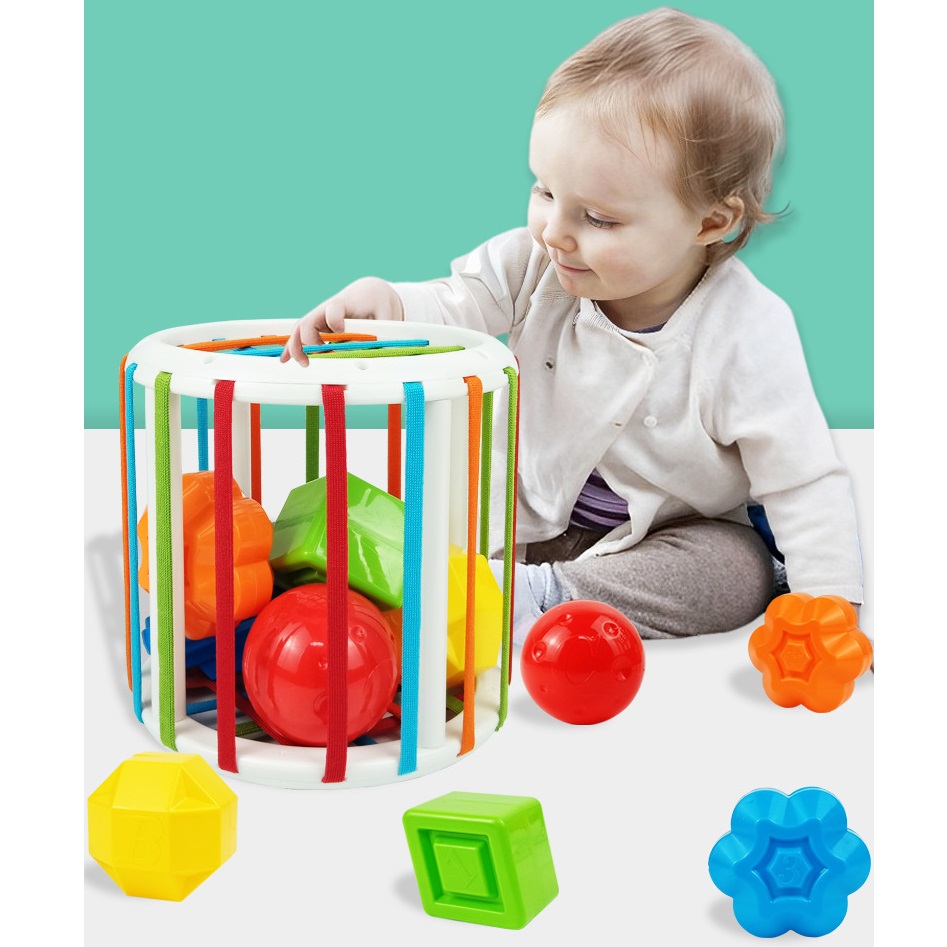 Baby Intellectual Development Toys / Baby Shape Sorting Toy / Early ...