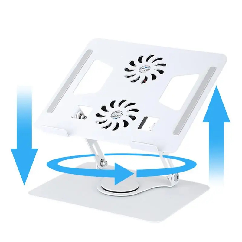 Laptop Stand 360 Rotatable Aluminum Alloy Tablet Cooling Stand with ...