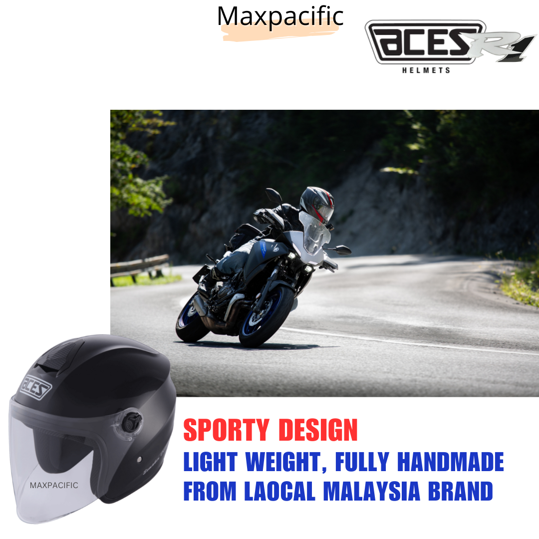ACES R1 Helmet Motor Topi Keledar Motorcycle Murah Original Helemet ...