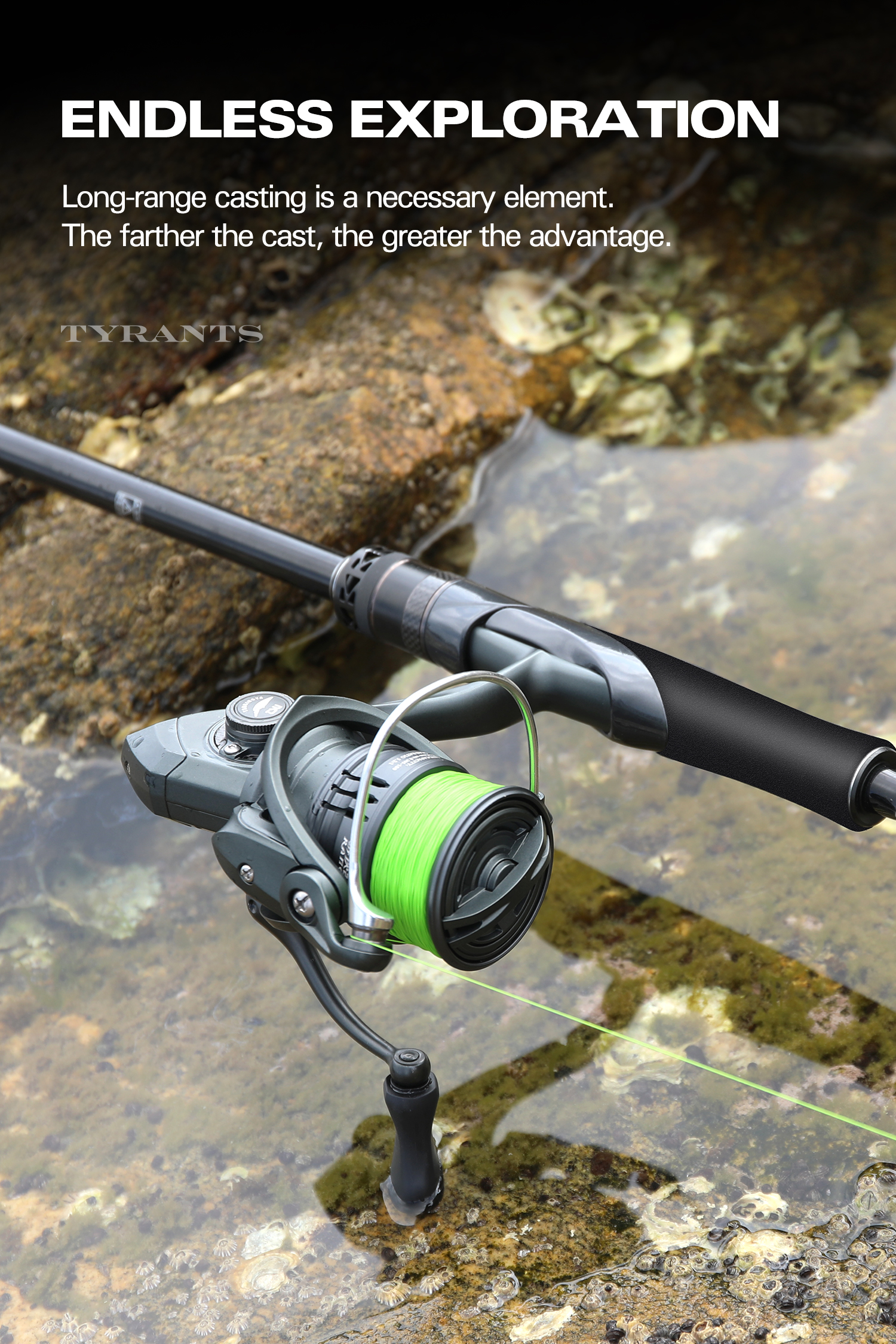 Tsurinoya Malaysia TYRANTS S802M/S902M SurfCasting/Joran ...