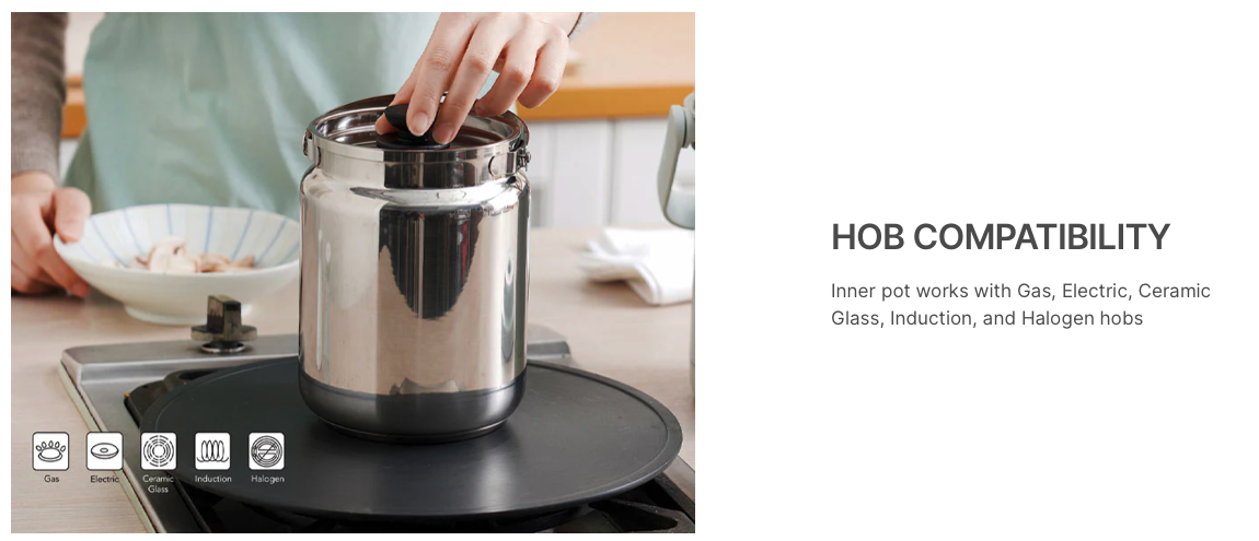 THERMOS 1.8L Convenient Outdoor Shuttle Chef [TCRA-1800] Original 2 ...