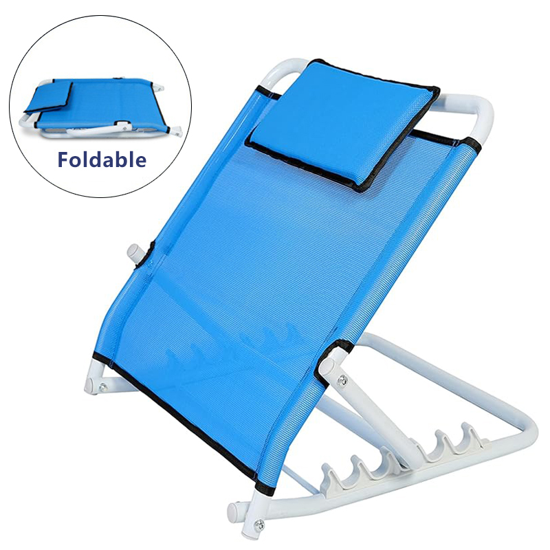 Bed Backrest for Sitting Up in Bed Adjustable Folding Back Support ...