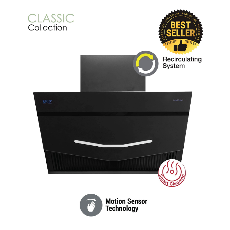 SENZ ENZO SZ-CH8360AC intelSync Cooker Hood with Nano Coating Glass ...