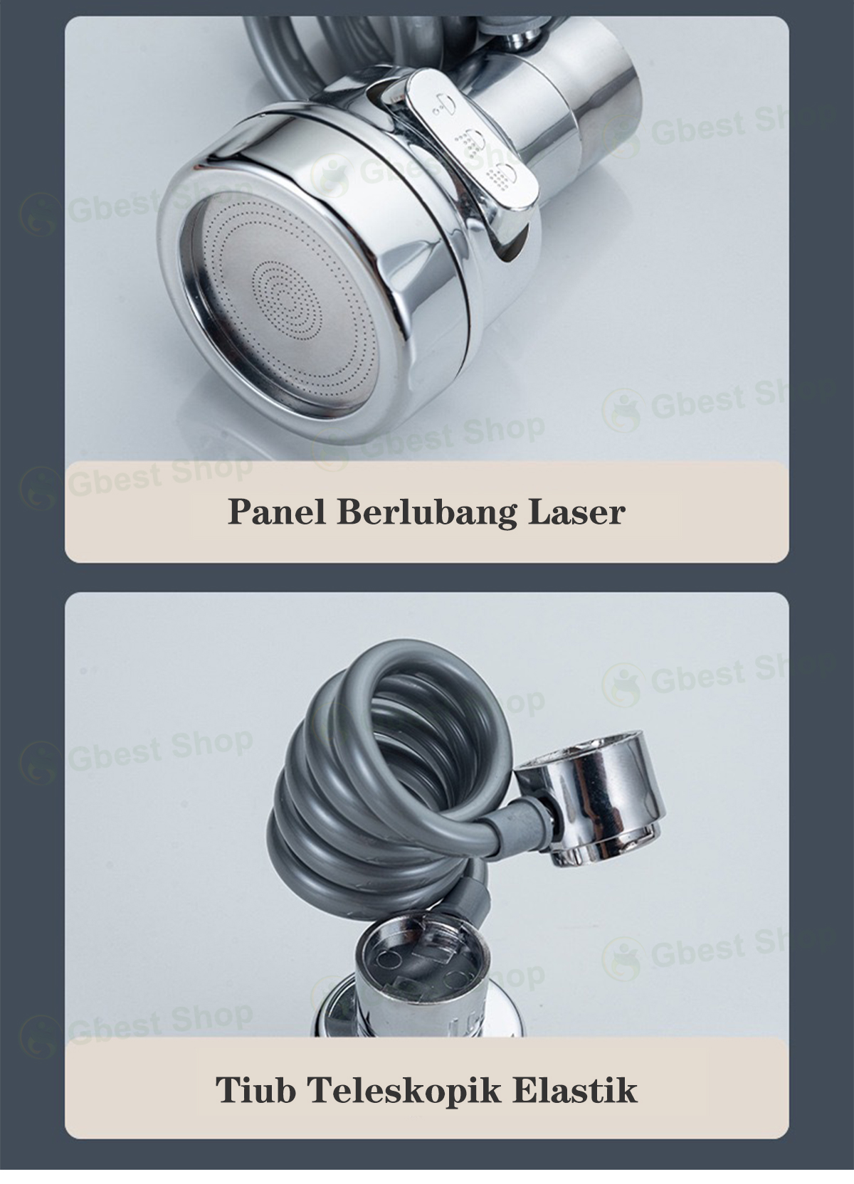 Sink Faucet Spring extender pipe Kitchen Sink Water tap spray head Tap ...