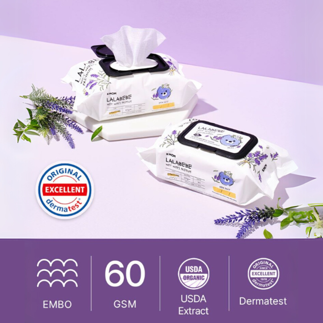 K-MOM Lalabebe Wet Wipes Premium KMOM Baby Wipes | Shopee Malaysia