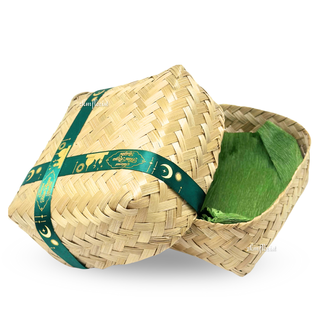BESEK BAMBOO Goodies perkahwinan basket Souvenir dulang Raya 2025 ...