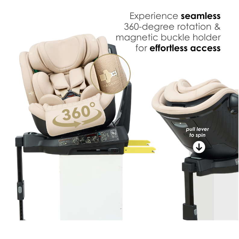 Koopers: Spark+ 360 Baby Car Seat | Warranty 6 Years | Free Gift ...