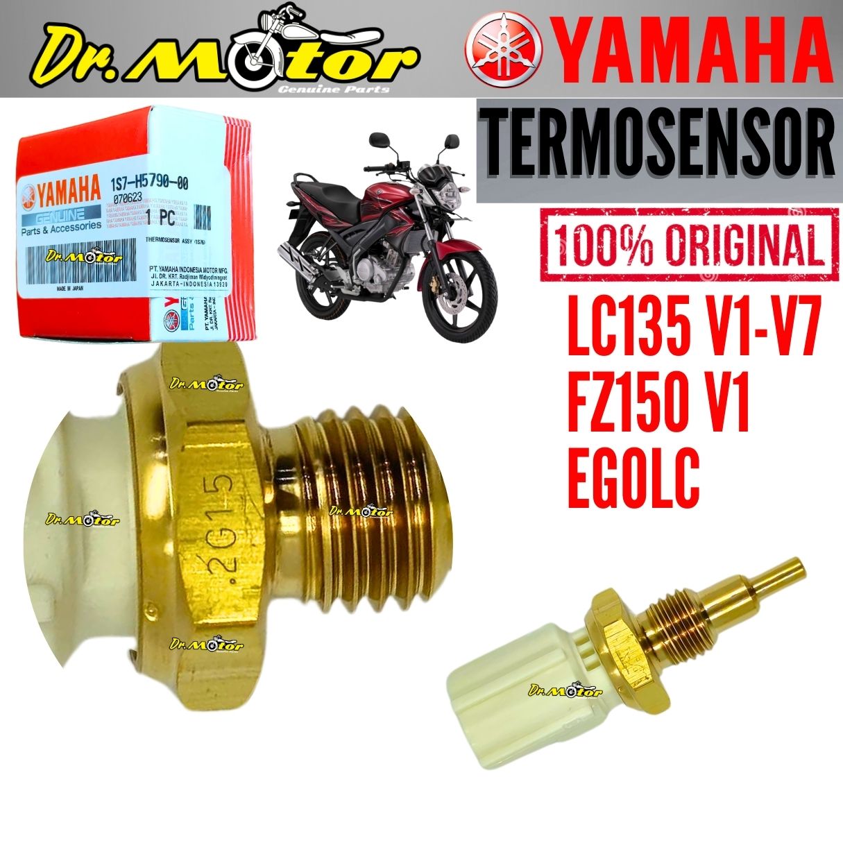 LC135 V1-V7 FZ150 V1 EGO LC EGOLC 135LC Termo Sensor Temperature ...
