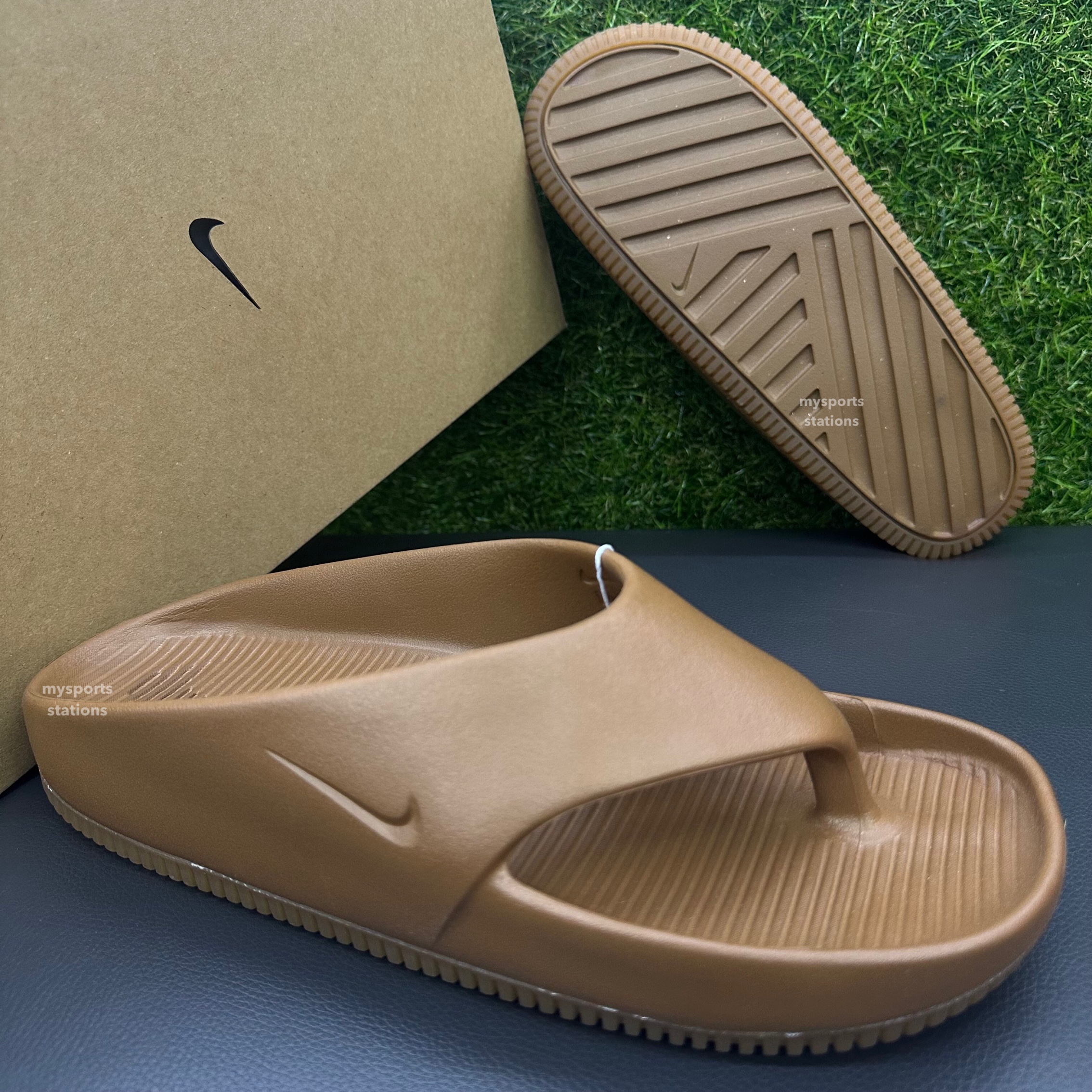 NIKE Mens Calm FD4119-201 | FD4119-300 Flip Flops | Slides | Sandals ...