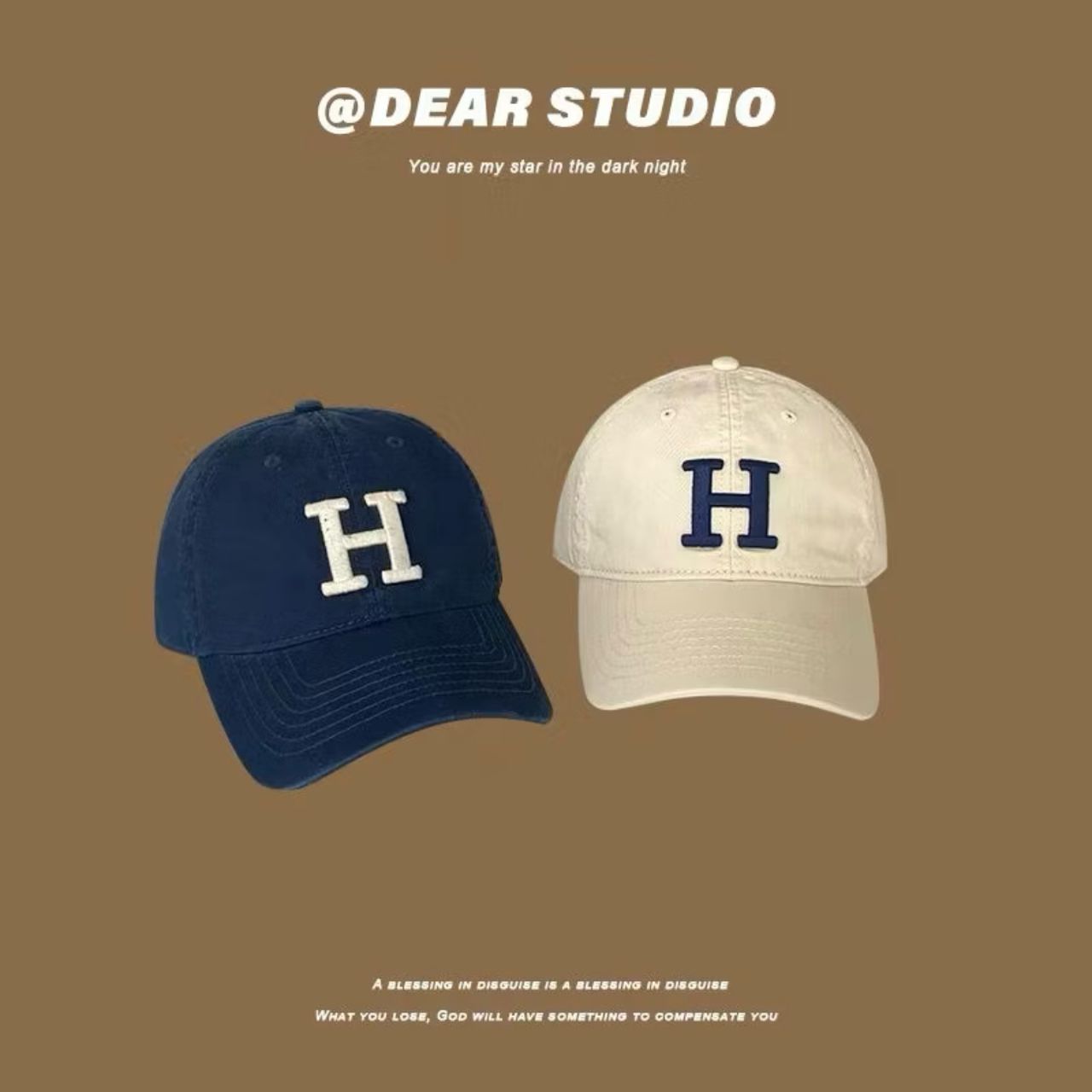 Ready Stock High Version Casual Baseball Cap Letters H & A & P ...