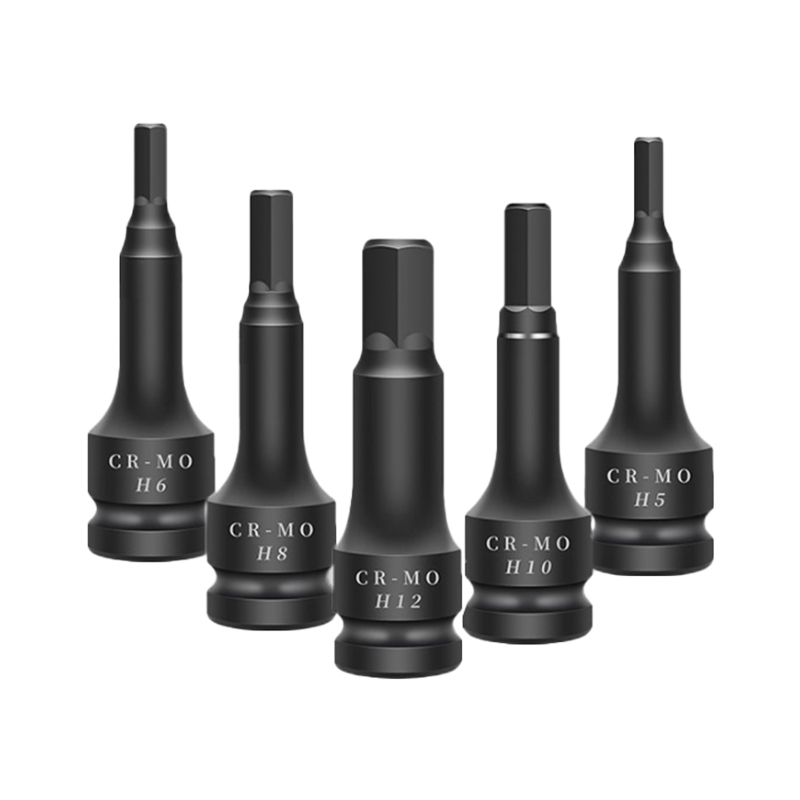 HEX Socket Set Of 1/2 inch Socket Heavy Impact Wrench H5 H6 H8 H10 H12 ...