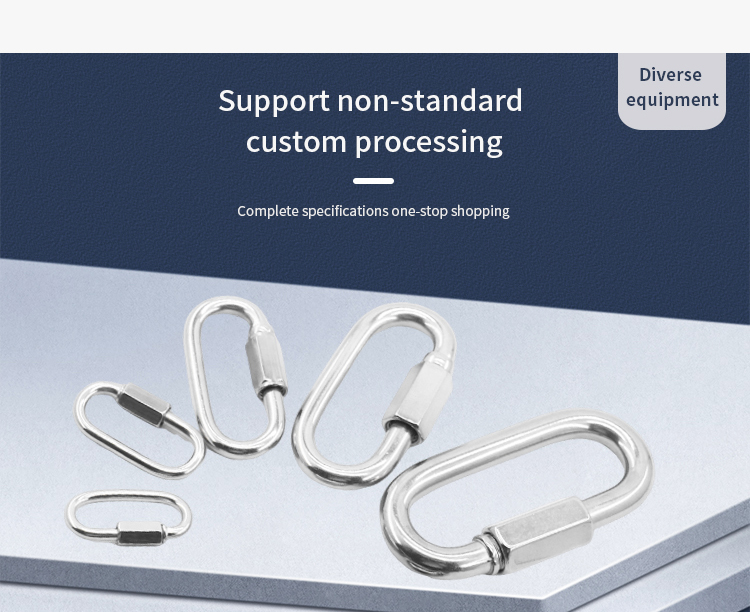 Uxcell 4mm Steel Chain Quick Links Screw Locking Chain Connector Ring Hook Clips 44 Lbs Gold Bronze 5 Pack - View #8