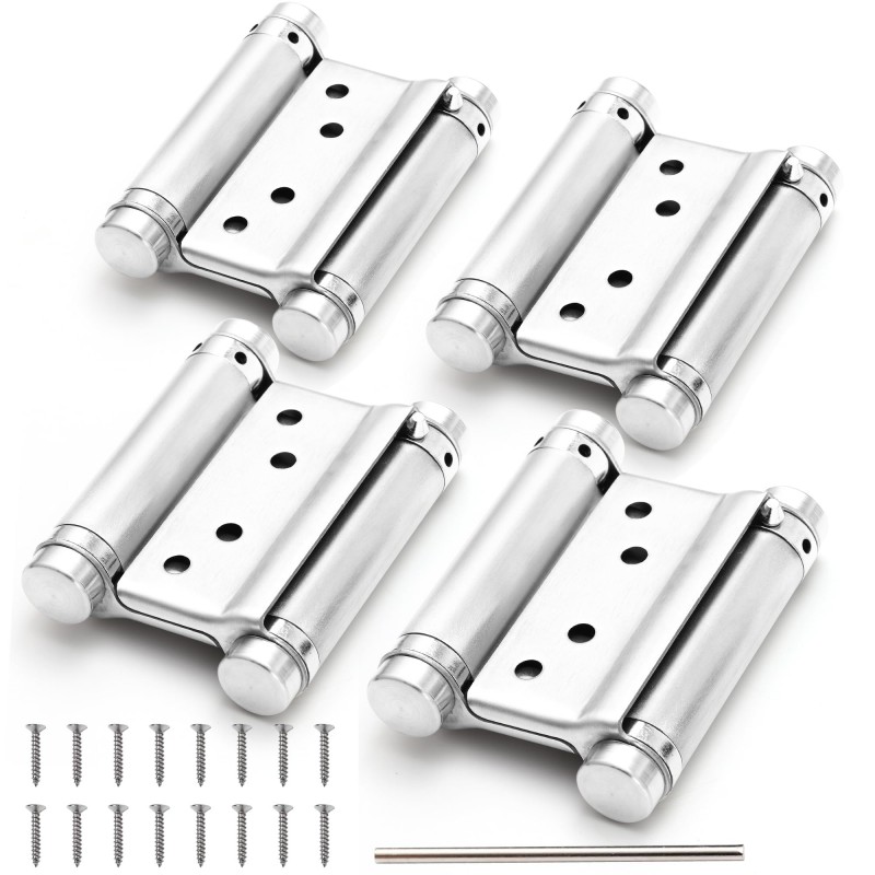 3/4 inches Stainless Steel Cowboy Hinges Double Action Spring Hinges ...