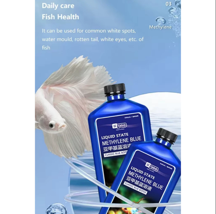 YEE Aquarium Methylene Blue Fish Disinfection Regulating Discomfort 235 ...