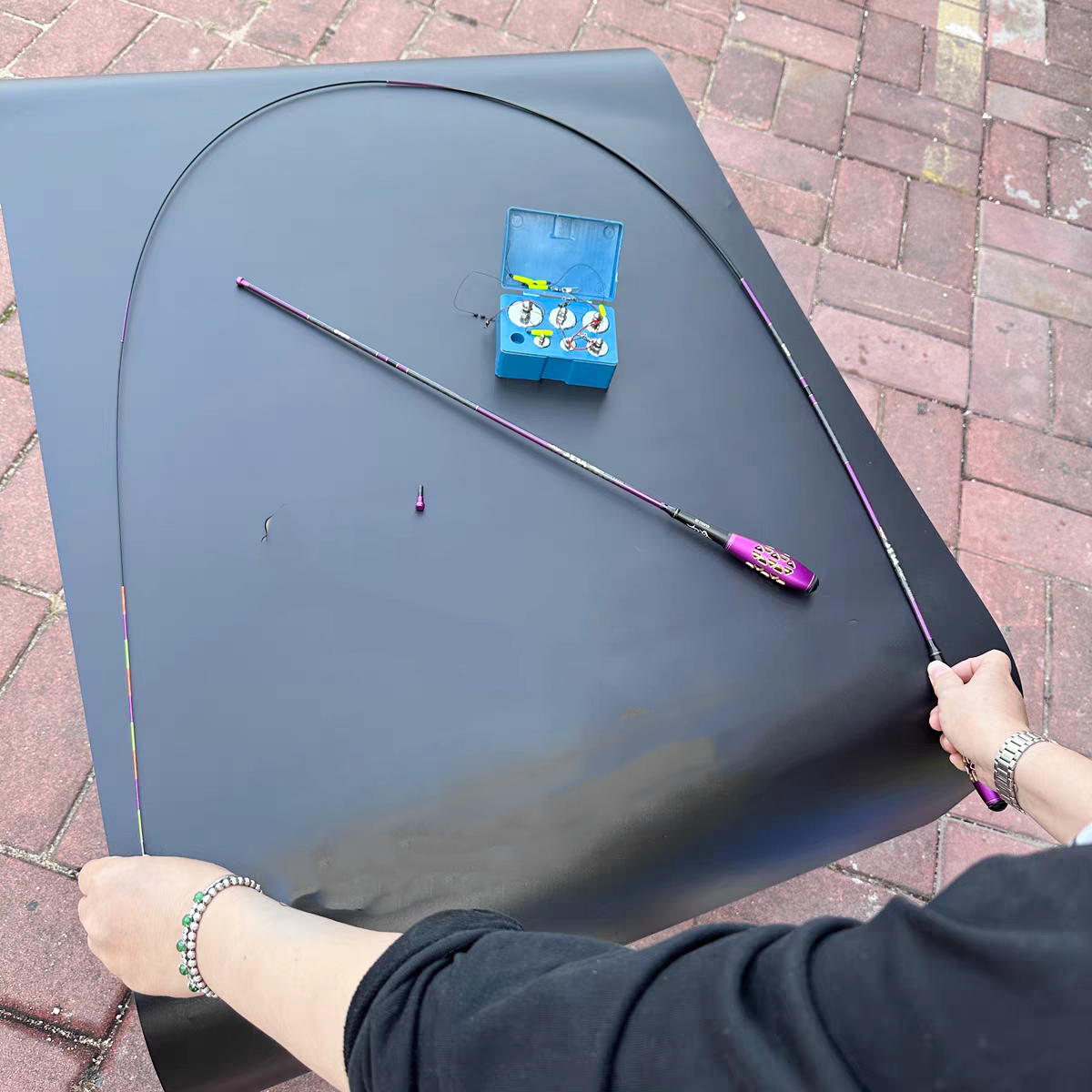 HR TOYO Joran Teleskopik 5/5 Ultra Light 1.8m/6ft (TOYO PURPLE) Udang ...