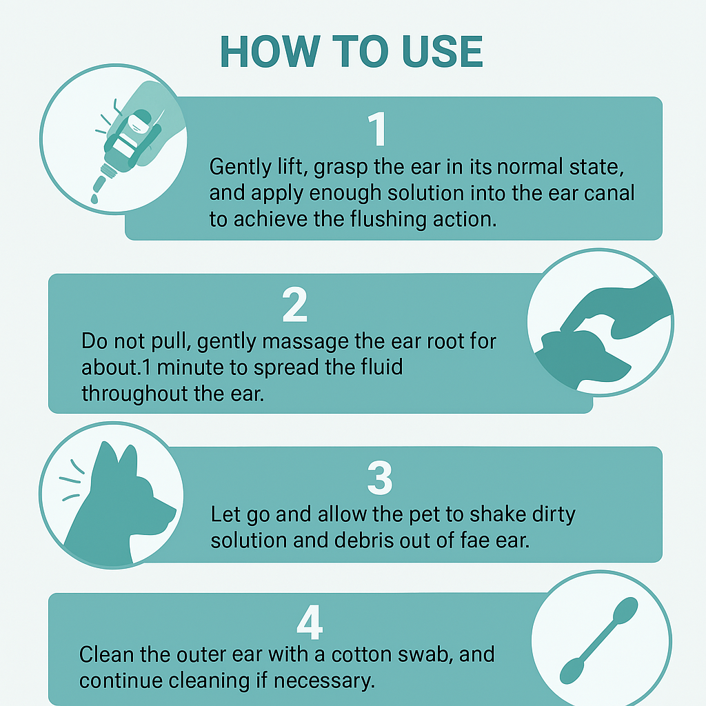 Curated visual reference: Fresh Look at Borammy Pet Ear Drop Eardrop Cat Dog Cleaner Cleanser Ubat