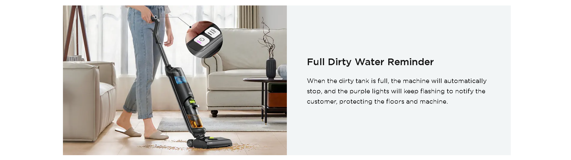 Eureka NEW400 Cordless Wet/Dry Vacuum Cleaner | Dual Tank | 7000Pa ...